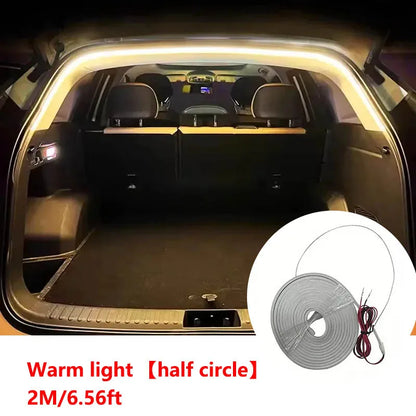 Car High Brightness Trunk Lighting Ambient Light Interior Decoration LED Wiring Free Automatic Sensing Tailgate Light Strip…