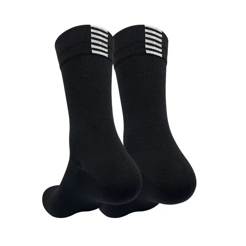 Jing Professional Cycling Socks Long Tube Men's and Women's Outdoor Sports Quick-Drying Four Seasons Bicycle Socks Running S…