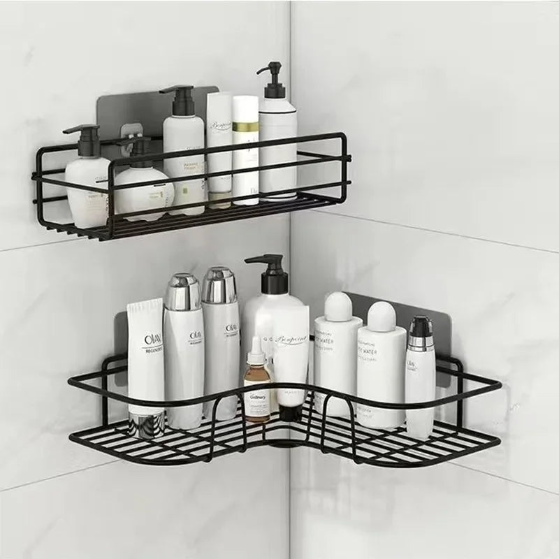 Bathroom Supplies Floating Wall Shelf Metal Organizer Cart Bathroom Shower Curtain Kitchen Storage Organizers Chest of Drawe…