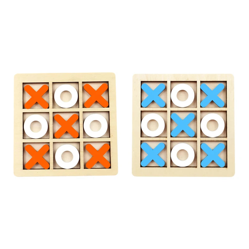 Montessori Play Game Wooden Toy Mini Chess Interaction Puzzle Training Brain Learing Early Educational Toys For Children Kid…