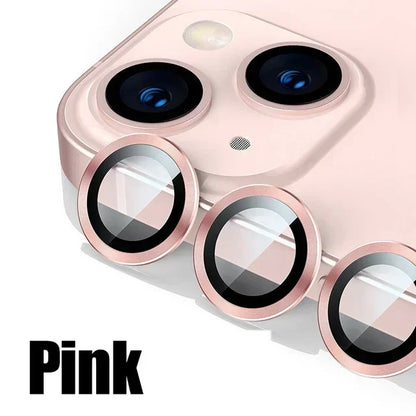 3Pcs Metal Lens Protector Glass For iPhone 15 13 12 11 14 Pro Max Back Camera Lens Protection Film For iPhone 13 Mini 14 15…