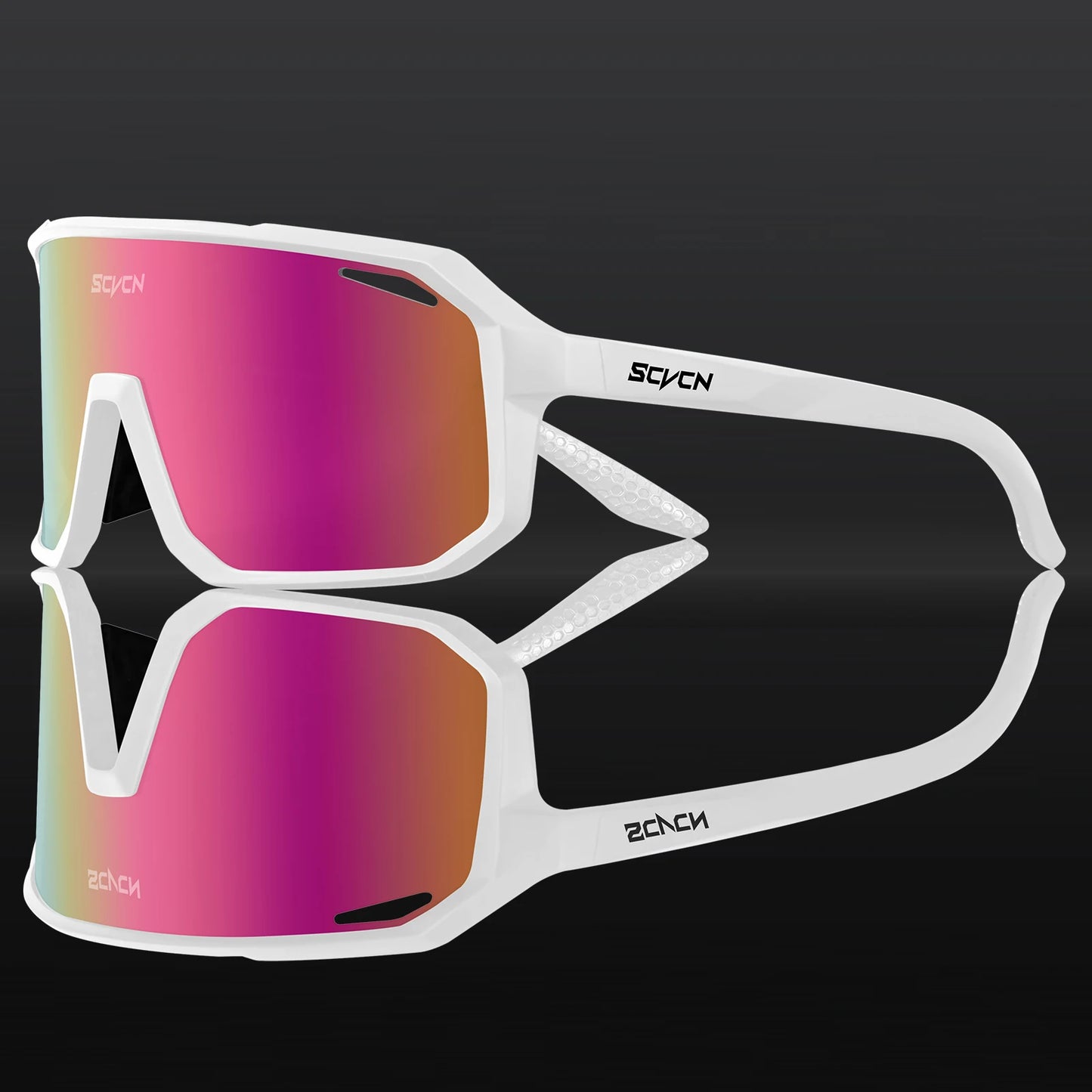 SCVCN Men bicycle Cycling Sunglasses Woman MTB road bike Driving Goggles Outdoor Sports running Glasses UV400 Hiking Eyewear…