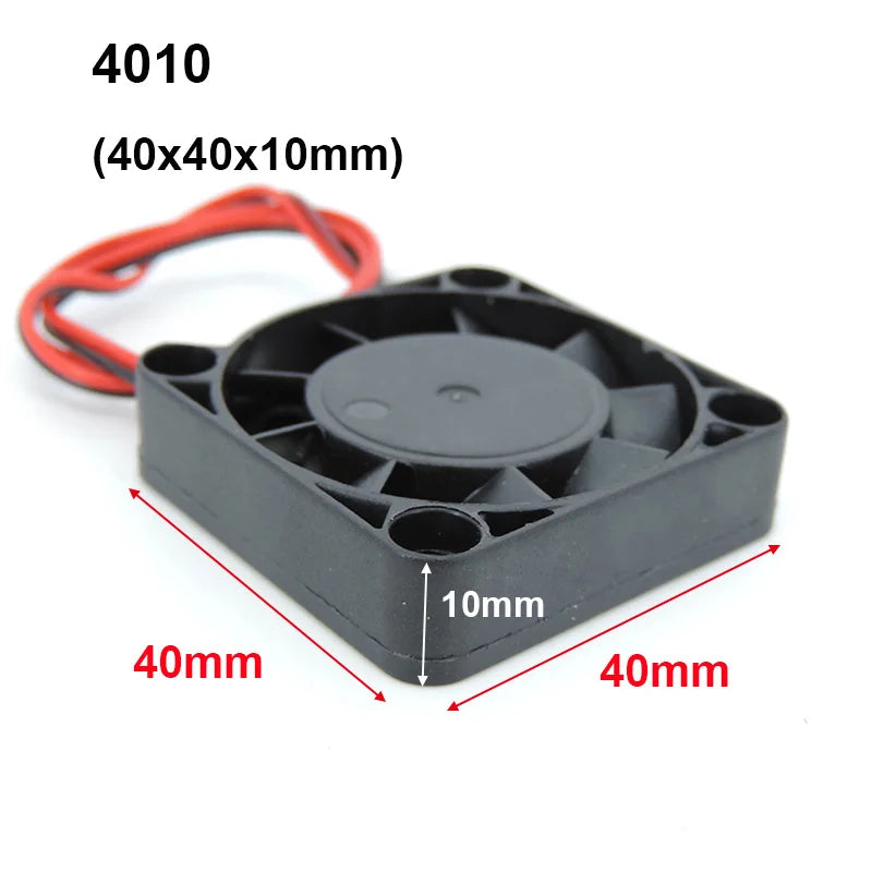 4010 12025 8010 30mm DC 5V 12V 24V Cooling Fan Brushless Motor Case Quiet 40MM 50MM 60MM 70MM 80MM 90MM 120MM for 3D Print 2…