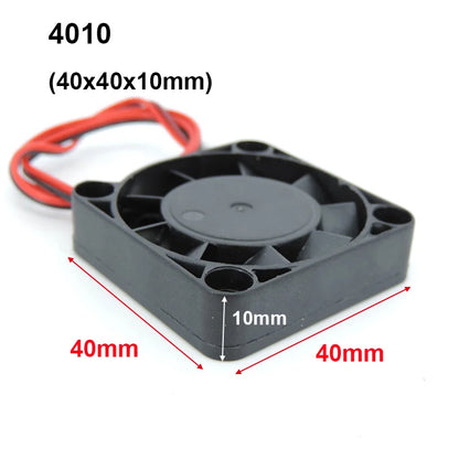 4010 12025 8010 30mm DC 5V 12V 24V Cooling Fan Brushless Motor Case Quiet 40MM 50MM 60MM 70MM 80MM 90MM 120MM for 3D Print 2…