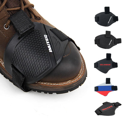 Motorcycle Shift Pad Rubber Boot Protective Cover Adjustable Shifter Shield Anti Slip Pad Shoe Cover Motorcycle Shoe Protect…