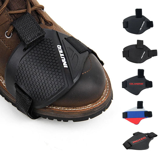 Motorcycle Shift Pad Rubber Boot Protective Cover Adjustable Shifter Shield Anti Slip Pad Shoe Cover Motorcycle Shoe Protect…