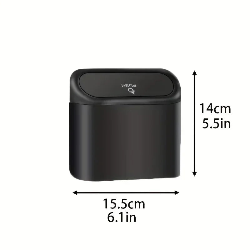 Car Trash Can (with Lid) Contains 60 (300) Garbage Bags, Small Car Trash Can, Leak-proof Mini Car Accessories - image 6