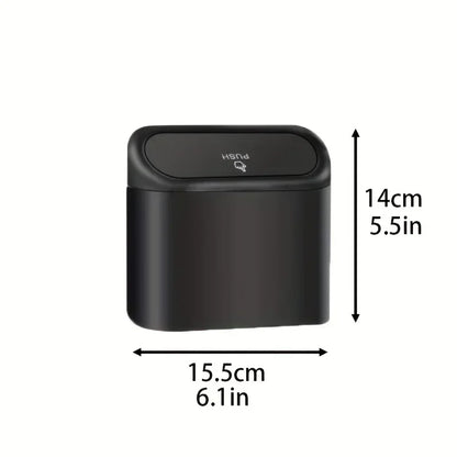 Car Trash Can (with Lid) Contains 60 (300) Garbage Bags, Small Car Trash Can, Leak-proof Mini Car Accessories - image 6
