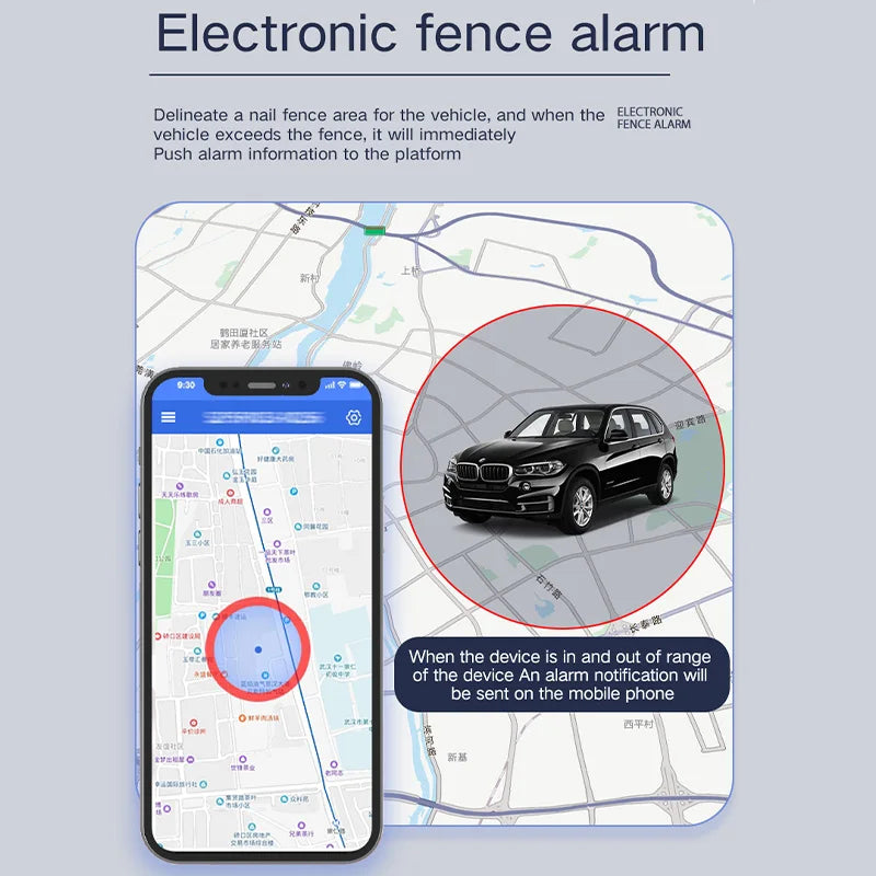 GF07 Magnetic Mini GPS Tracker Real-Time Vehicle Locator Car Pet Tracking Device Compact Portable GPS Locator Position APP -…