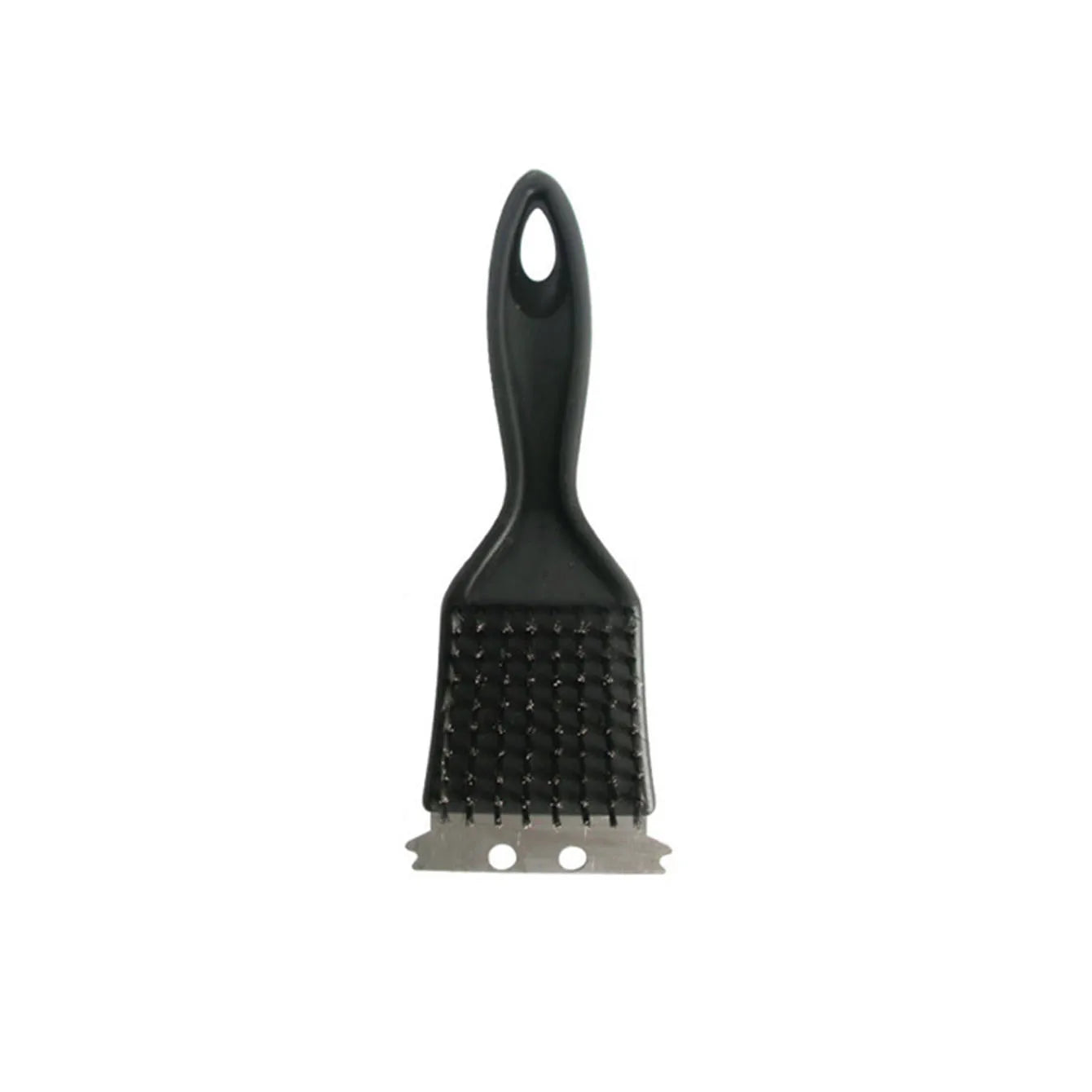 1 pc- Stainless steel wire baking brush, barbecue stove cleaning brush, grill rack cleaning brush, blade, two in one - image…