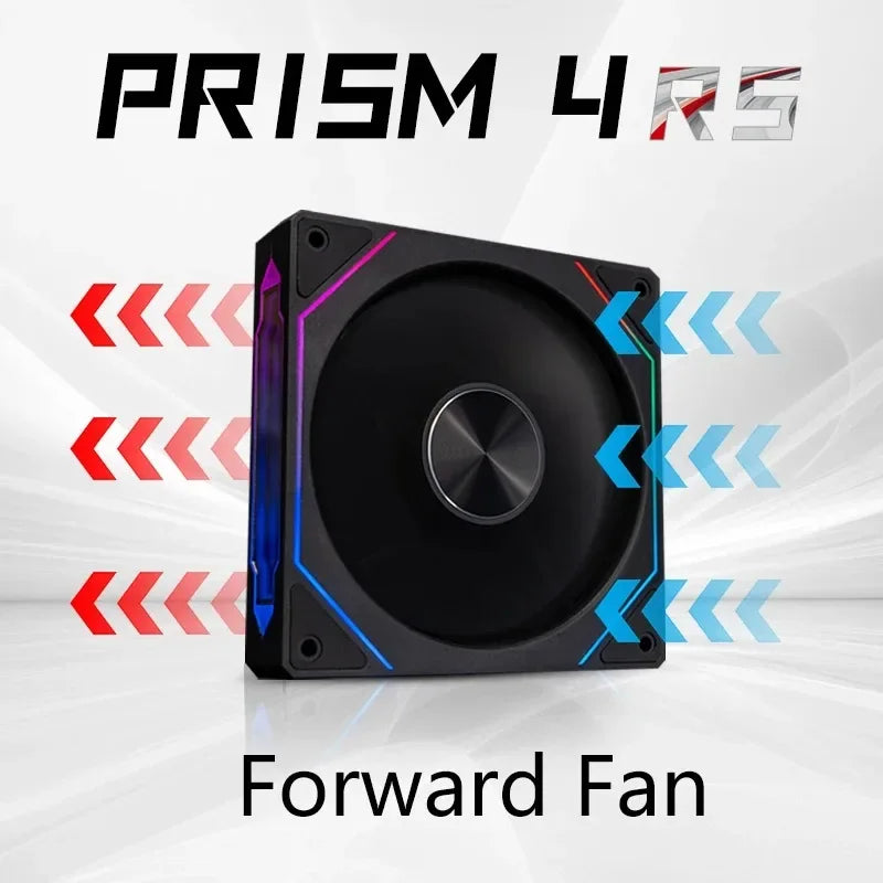 PRISM 4 RS Computer Case Fan 12cm ARGB 4 Pin Quiet Cooling Fan 12V Large Air Volume 800-1600RPM - image 10