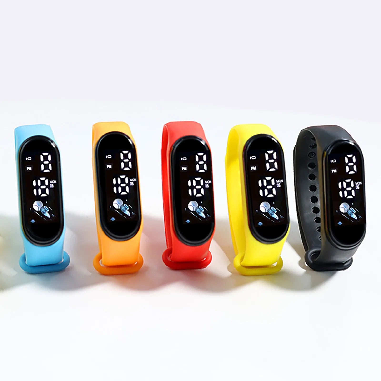 Kawaii Smart Watch For Kids Fashion Outdoor Waterproof Sports Kids' Watches Boy Girls Digital Watches Silicone montre enfant…