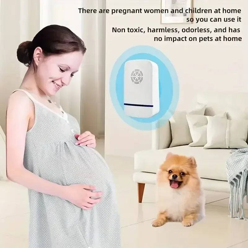 Ultrasonic Pest Repellent Plug-In - Effective Indoor Insect Control For Mosquitoes, Mice, Spiders, Ants, Cockroaches - Child…