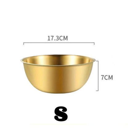 1-3 Stainless Steel Bowl Set with Scale for Cooking Baking Food Storage Large Capacity Mixing Bowls for Home Kitchen Essenti…