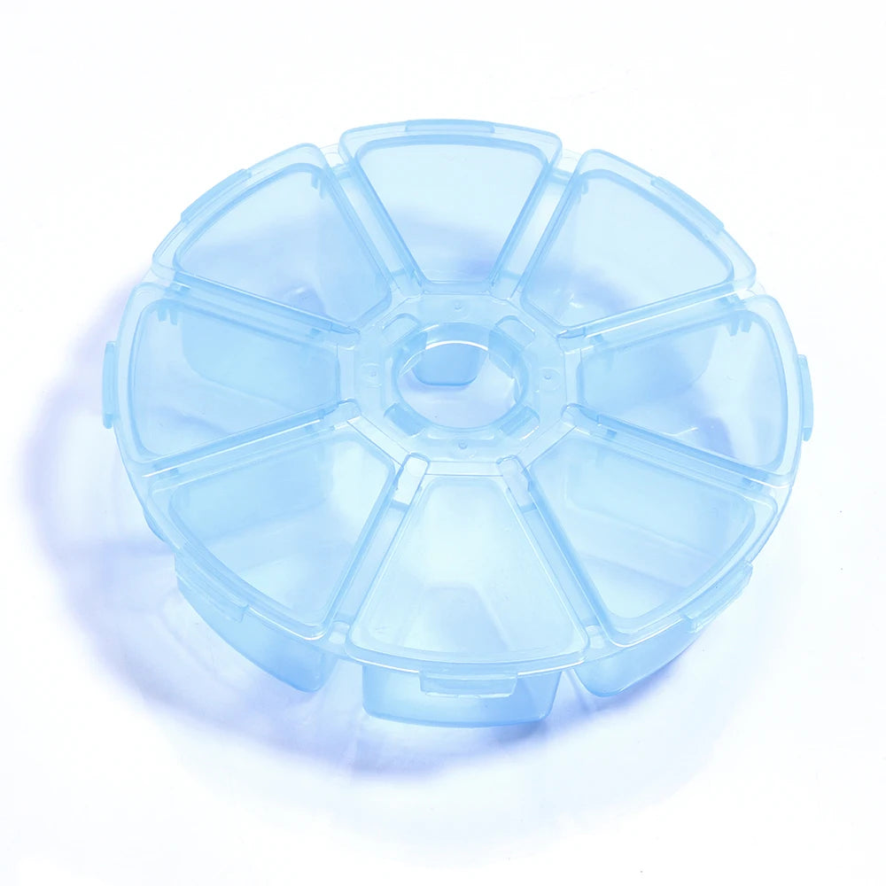 1 Pc Plastic Jewelry Box 5-28 Compartment Slot Organizer Storage Beads Container Adjustable Jewelry Storage Box Rectangle Ca…