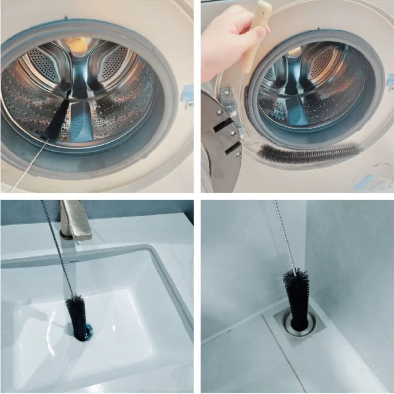 Cleaning Brush Lint Remover Flexible Long Multipurpose Duster Washing Machine Dryer Kitchen Sewer Cleaning Brushes Radiator…