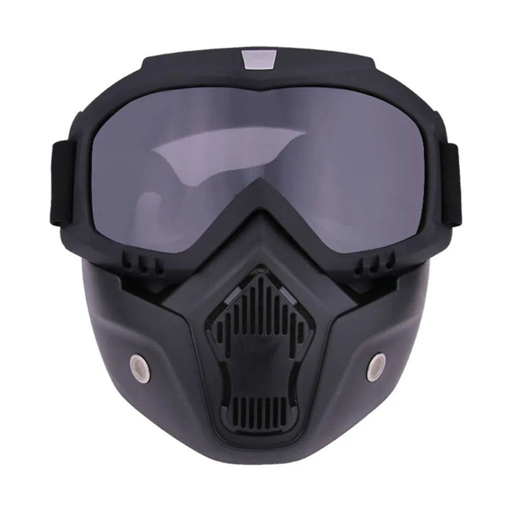 Dustproof Motocross Glasses Adjustable Motorcycle Goggles Breathable Full Face Protective Motorbike Dirt Bike Off-road Mask…