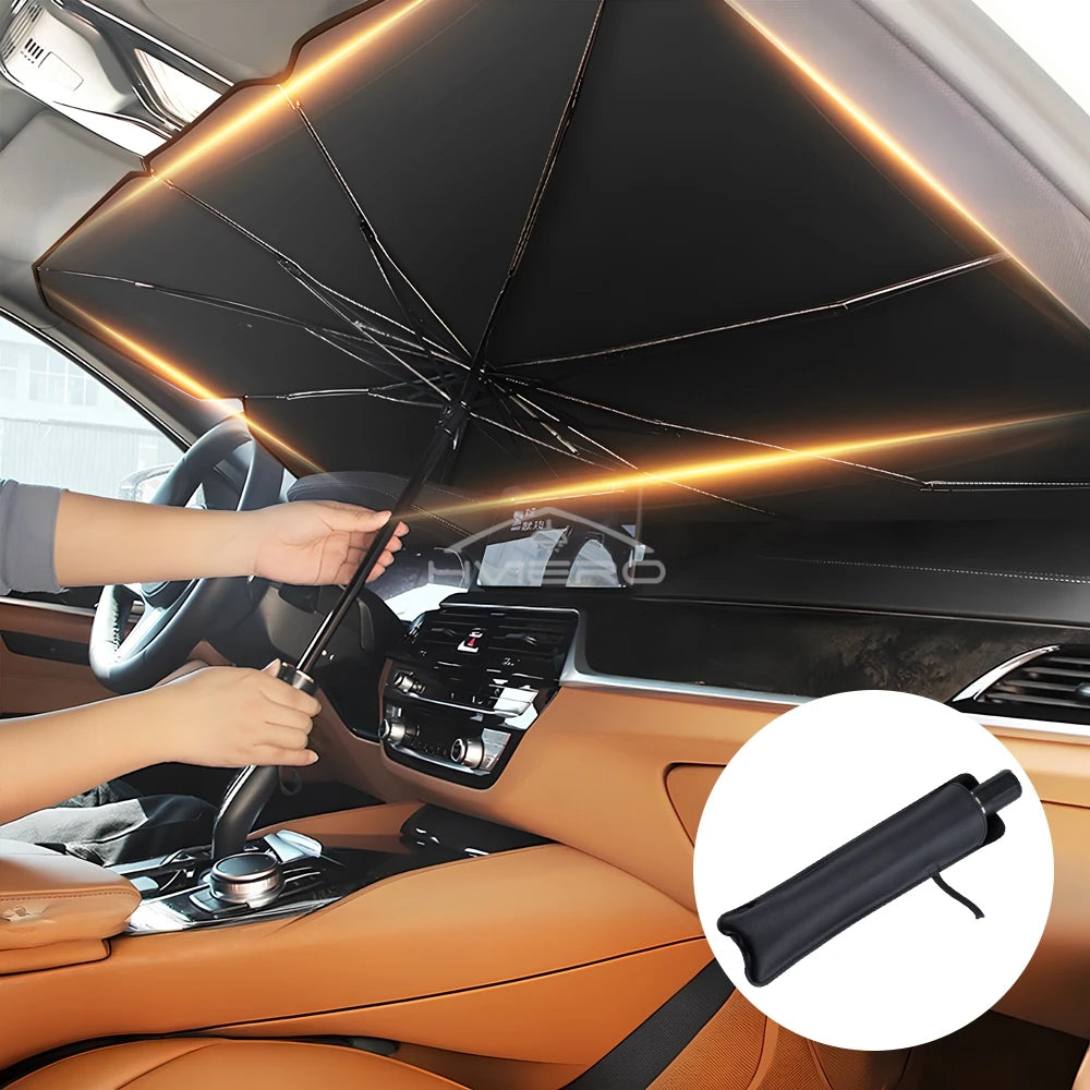 Multi Purpose Convenient Foldable Car Windshield Sunshades Interior Protechor Accessorie Part Auto Parasol Umbrella Front Co…