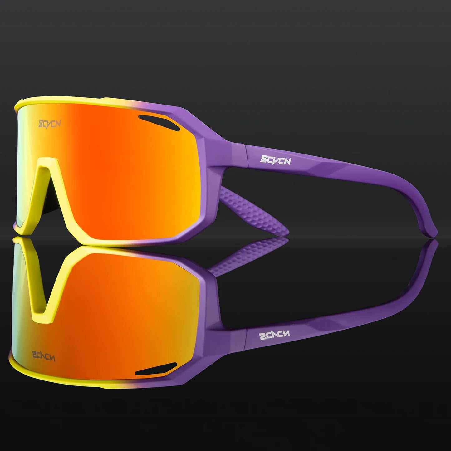 SCVCN Men bicycle Cycling Sunglasses Woman MTB road bike Driving Goggles Outdoor Sports running Glasses UV400 Hiking Eyewear…
