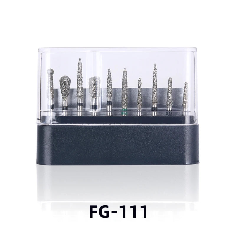 1BOX Azdent DENTAL Diamond Bur Kit With Storage Box Various Functions Optional Fit for High Speed Handpiece - image 25
