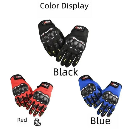 Full-finger Motorcycle Gloves Men Touch Screen Outdoor Off-road Sports Cycling Motorcycle Finger Gloves - image 6