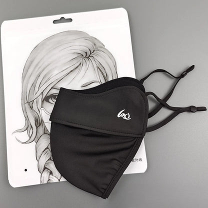 2026 NewThin Sunscreen Face Scarf Ice Silk Mask Summer Cover Veil Eye Protection Gini Golf - image 5