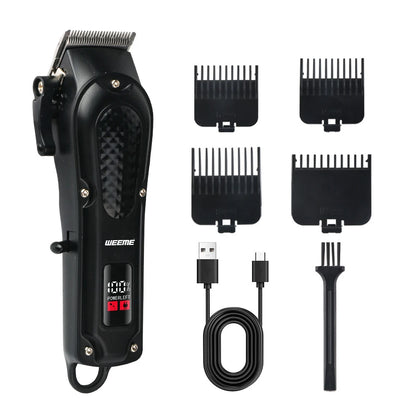 T9 Vintage Men's Electric Hair Clipper Beard Trimmer/Rechargeable Hair Cutting Machine With Nose Hair Trimmer Kit Boyfriend…
