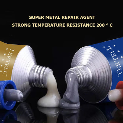 Cold Welding Glue Metal Repair Glue Heat-resistant AB Sealant High-strength Magic Plastic Repair Casting Adhesive Epoxy Resi…