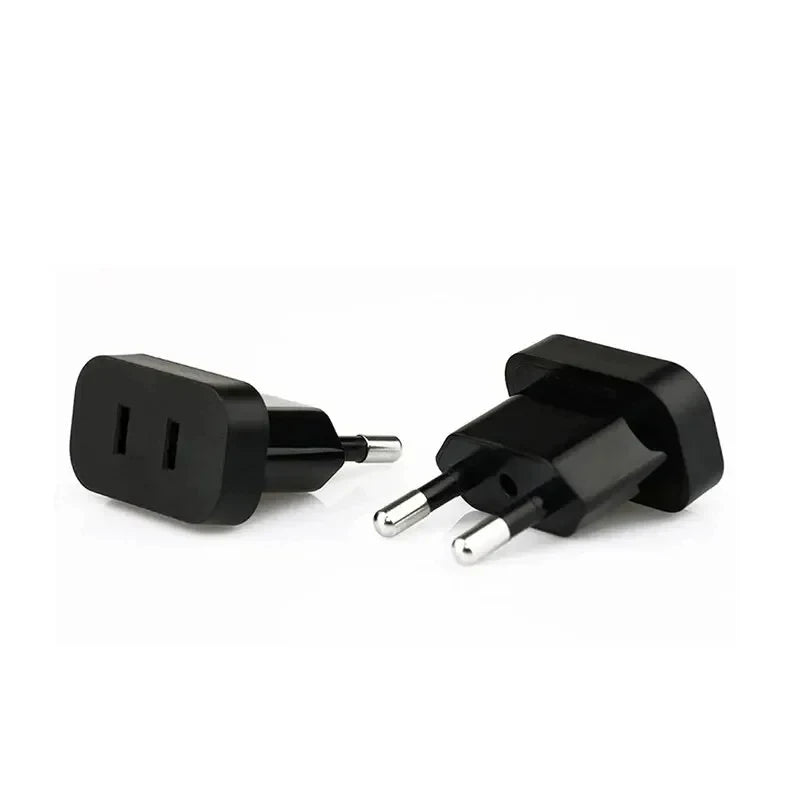 1 Pcs 4.8mm Power Plug Adapter US To EU Euro Europe Plug Power Plug Converter Travel Adapter Power Converter Outlet - image 8