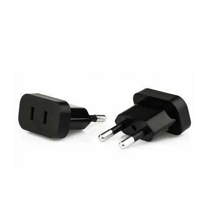 1 Pcs 4.8mm Power Plug Adapter US To EU Euro Europe Plug Power Plug Converter Travel Adapter Power Converter Outlet - image 8