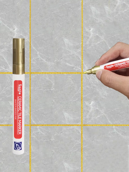 1/5/10/30PC Ceramic tile bathroom wall floor tile gap color repair anti-mildew waterproof whiteboard color repair pen - imag…