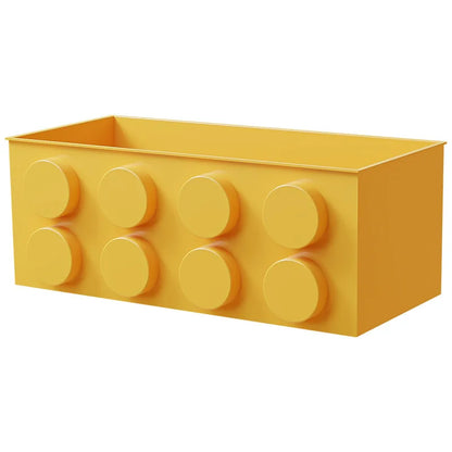 1/4pc Magnetic Storage Box Refrigerator Entrance Door Shelf Organizer Building Block Wall Mounted Rack Home Kitchen Decor Ho…