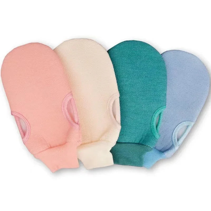 1PC Scrub Exfoliating Gloves For Shower Cleaning Scrub Mitt Rub Dead Skin Body Brush Towel SPA Foam Body Massage - image 5