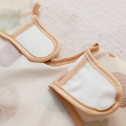 Elinfant 1PC Long Sleeve Bibs, Waterproof Feeding Bibs,Washable Burp Cloth,Coveralls Bibs,Easy To Clean,Wash-Free Eating Bib…