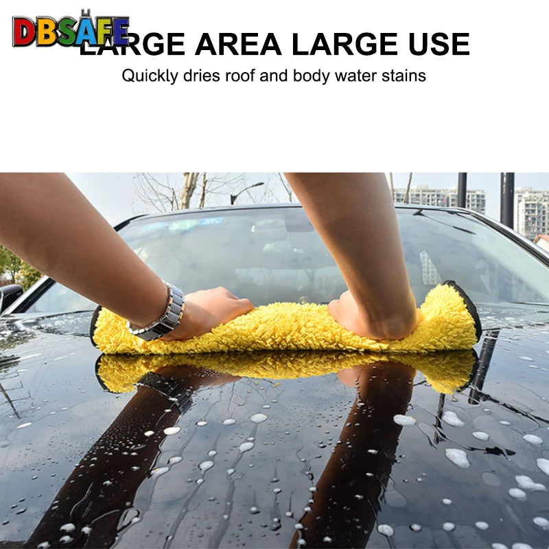 High-end Microfiber Towel Car Wash Towel Detailing Cleaning Cloth Car Wash Drying Towel Car Absorbent Cleaning Products - im…