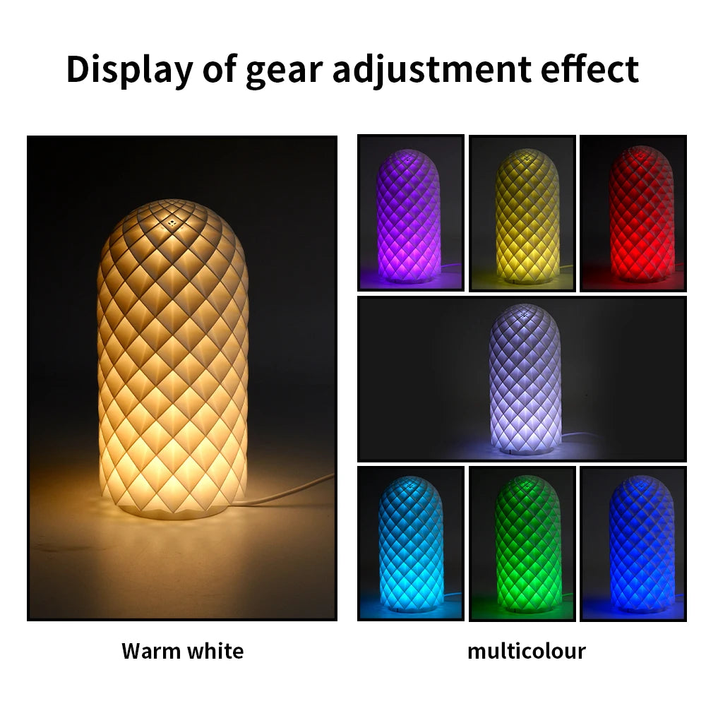 For Bambu Lab LED Lamp Kit Adjustable Light Kit RGB Light Parts Hardware DIY Model White/Cold/Warm Lights Without Lamp Shell…