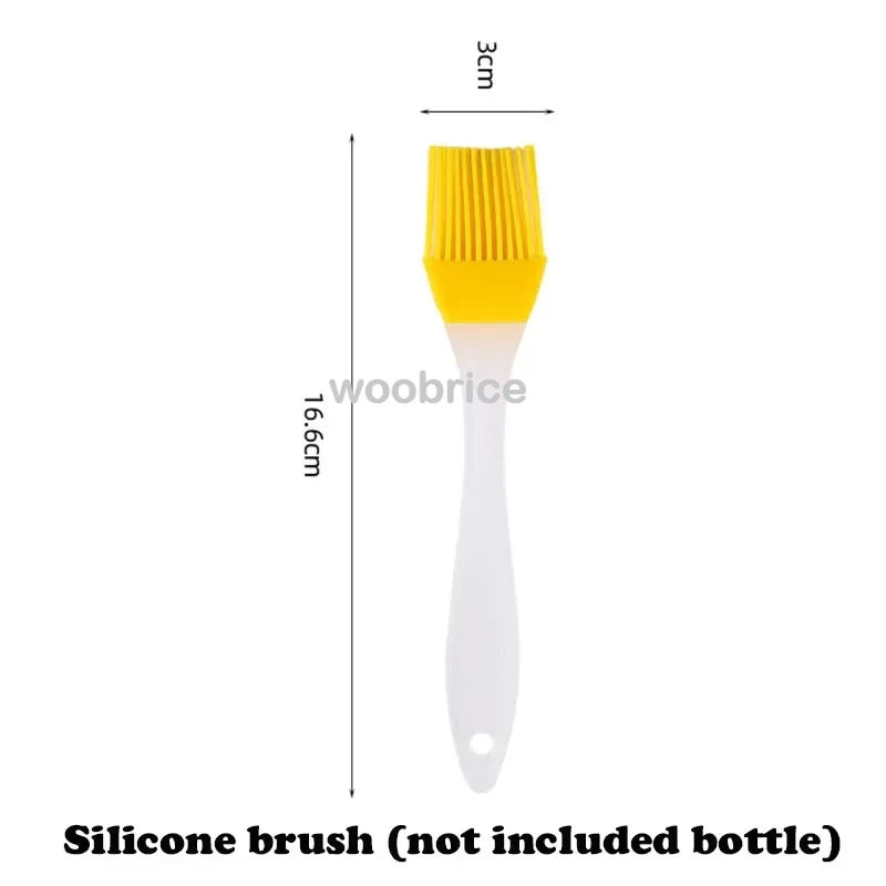 2in1 Kitchen Spray Oil Dispenser Oil Sprayer Polisher Or Only Brush Spray for Air Fryer Salad Grilling Roasting Cooking Kitc…