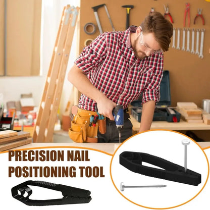 Portable Nail Fixer Tool Woodworking Nail Fixer Plastic Sliding Joint Pliers Protect Fingers for Maintenance and Woodworking…