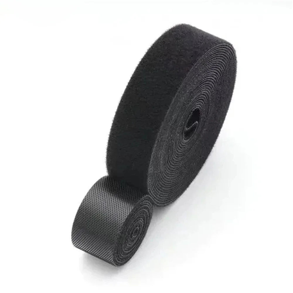 5M Hook and Loop Fastener Cable Organizer Cable Ties Wire Winder Keeper USB Cables Management Protector Earphone Mouse Cord…