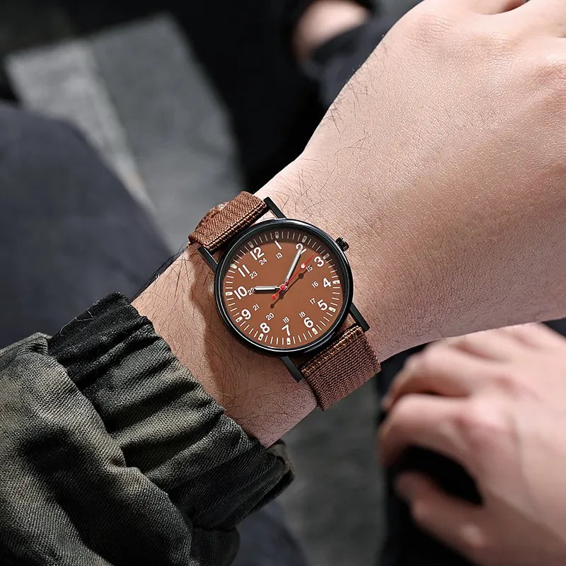 2023 Fashion Men Watches Luxury Brand Fashion Mens Quartz Watch Luminous Hands Male Clock Big Dial Waterproof Man Wristwatch…
