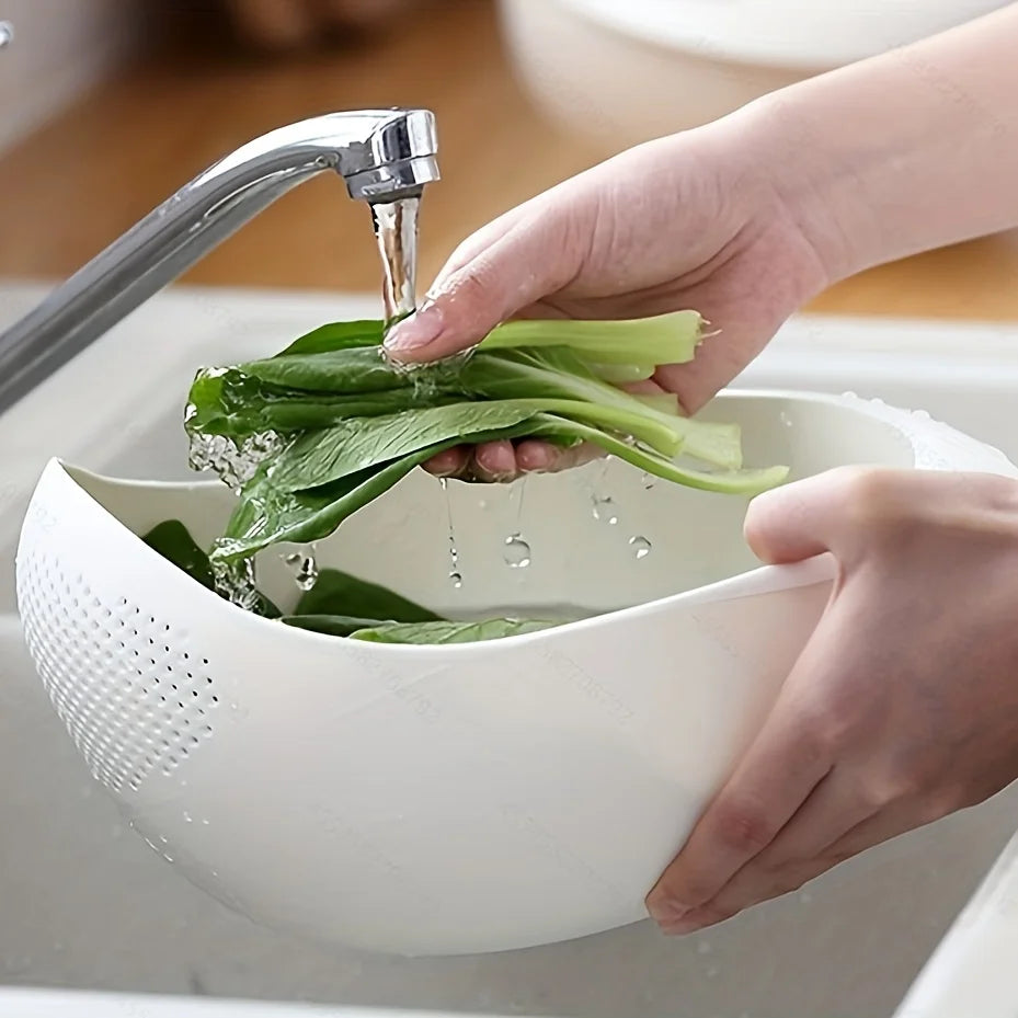 1 Piece of Rice Drainage Basket Rice Filter Fruit and Vegetable Drainage Sieve Kitchen Supplies Small Tools Multi-purpose -…