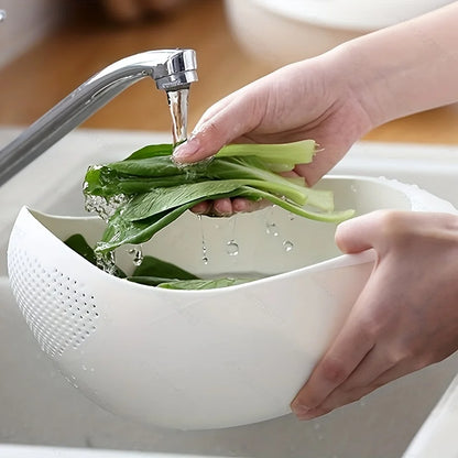 1 Piece of Rice Drainage Basket Rice Filter Fruit and Vegetable Drainage Sieve Kitchen Supplies Small Tools Multi-purpose -…