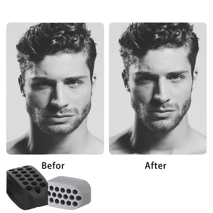 Silicone Jaw Exerciser Facial Toner & Jawline Fitness Ball Neck Toning Equipment Facial Beauty Tool Double Chin Exerciser -…
