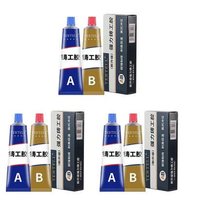 Cold Welding Glue Metal Repair Glue Heat-resistant AB Sealant High-strength Magic Plastic Repair Casting Adhesive Epoxy Resi…