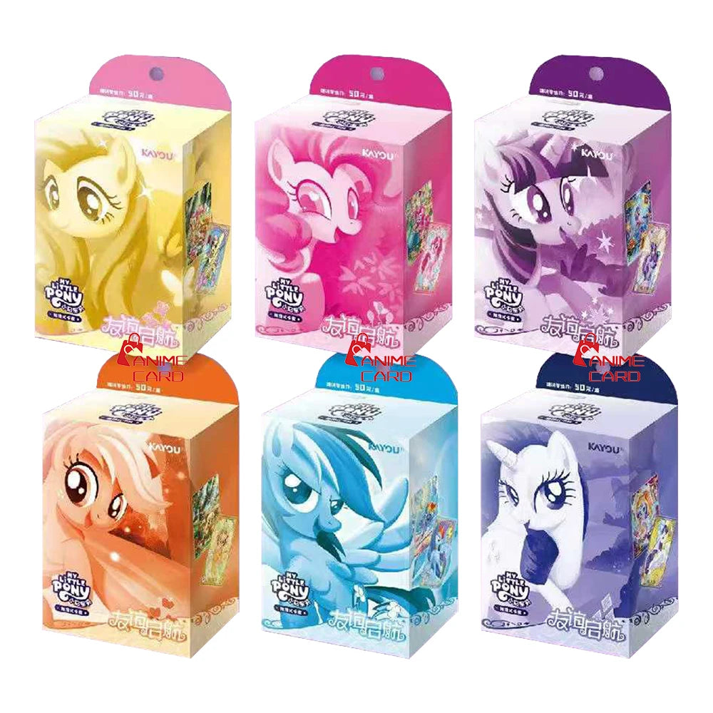 KAYOU Genuine My Little Pony Card 40th Anniversary Limited Friendship Eternal Card Rare SC SGR Cards Toy Gift Princess Card…