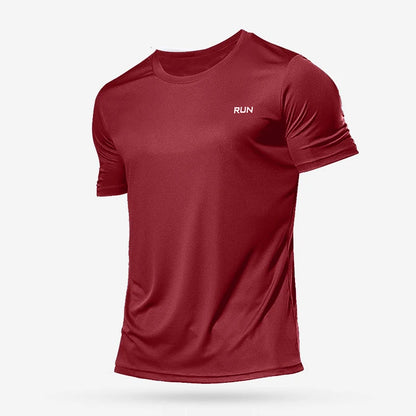 Summer Mens Quick Dry Running Bodybuilding Shirts Sport Gym t Shirt Men Short Sleeve Fitness Tops Oversized t-Shirt Jersey -…