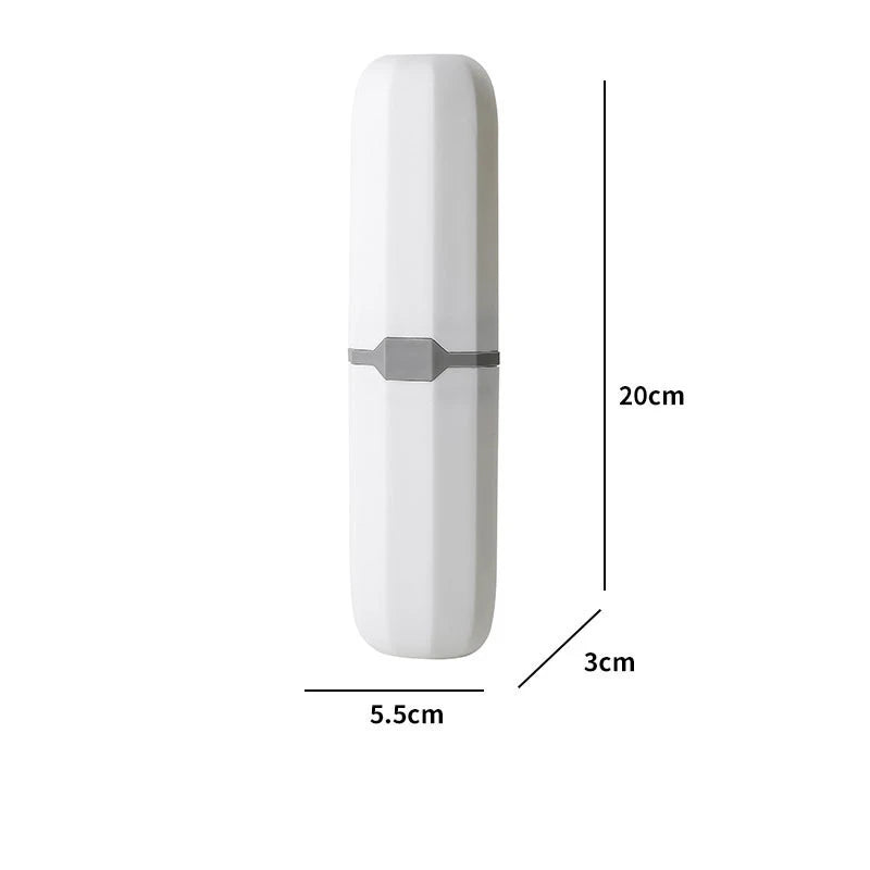 Portable Toothpaste Toothbrush Protect Holder Case Travel Camping Storage Box Protect Toothbrush Toothpaste from Dirt and Da…