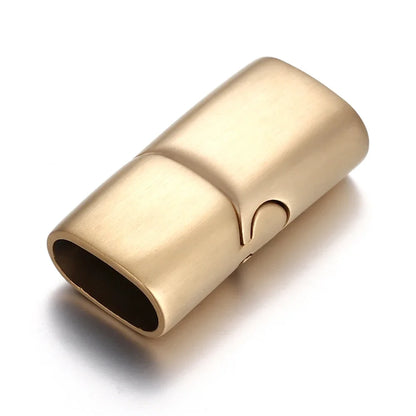 Stainless Steel Magnetic Clasp 8*4mm 10*5mm 12*6mm for DIY Bracelet Accessories Jewellery Making Supplies Jewelry Parts - im…
