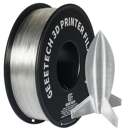 Geeetech 3d Printer Filament PLA PETG Plastic 1kg 1.75mm,Tangle-Free, 3d Printing Wire Materials, Black, White, Vacuum Packa…