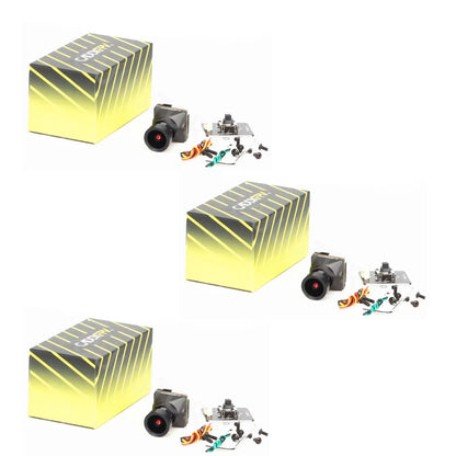 CADDX Ratel Pro FPV Camera 1/ 3/ 5PC 1500TVL 2.1mm Lens 16:9/4:3 NTSC/PAL FOV125° Blacklight Night Vision Camera For RC Dron…